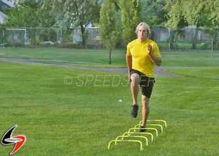 18 Speed Agility Training Mini Hurdles w/ Carry Strap