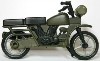 Power Team Elite PTE World Peacekeepers Vehicle   Motorcycle Green M&C