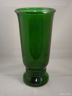 Vintage Green Depression Vase NAPCO #1168 Cleveland USA   Mint