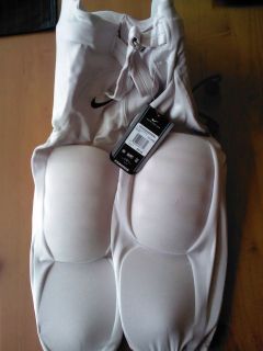 NEW Nike Youth Integrated Lycra Football Pants w Pads Tags Silver 3XL