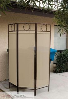   screen room divider marine grade fabric with steel construction frame