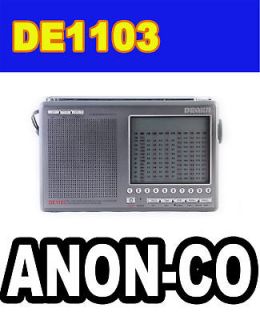 DEGEN DE1103 FM．MW．SHORTWAV​E RADIO + DE31MS ANTENNA