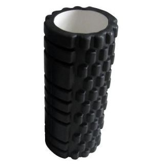 Black AccuPoint Foam Roller   5x13 POINT DEEP TISSUE MASSAGE TRIGGER 