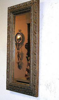 Vintage Gold / Gilded Gesso Frame Wall MIRROR Parlor Bedroom Hallway 
