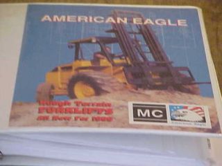 american eagle rough terrain fork lifts all new 1999