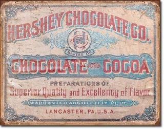 Hersheys – Chocolates Metal / Tin Sign 16 x 12.5 (#1768)