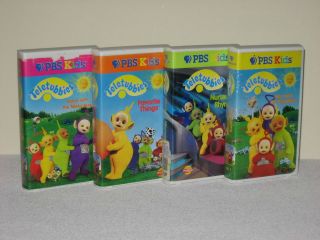 TELETUBBIES VHS TAPES FAVORITE THINGS NURSERY RHYMES HERE COME 