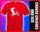 BMX T shirt 3 urban freestyle jump ramp BNWT cool bike retro CHOOSE 
