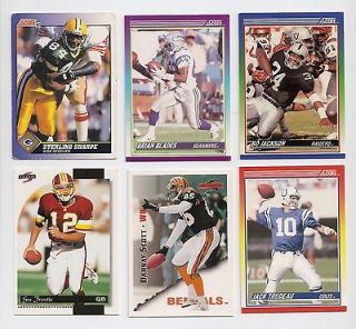   Variety Score &Other Seller Football Trading Cards Excellent Condition