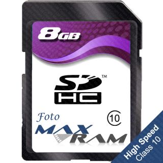 8GB SDHC Memory Card for Digital Cameras   Fujifilm FinePix J40 & more