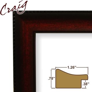 26 Contemporary Dark Mahogany Picture Frames Poster Frames (JJ3042)