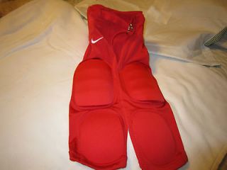   Pro Integrated 7 Pad Boys Large Football Pants, Color Red   NWOT
