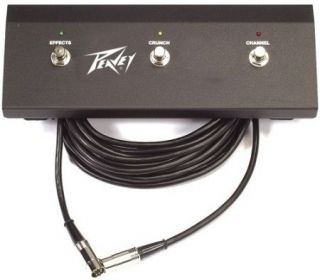 New Peavey 6505+ 5150+ 6534+ 3 Button Footswitch 03582650