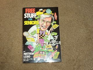 Free Stuff for Seniors by Matthew Lesko (1995, Paperback)