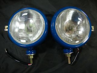 NEW FORD TRACTOR 12V BLUE HEADLIGHTS 2000 2600 3000 3600 3610 4000 