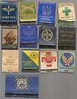 WWII 1940s Military bases including Pearl Harbor13 Matchbook 