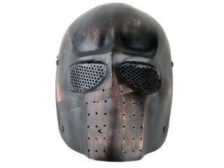 Airsoft Limited Brown Version Army of Two Hard Plastic Full Face Cover 