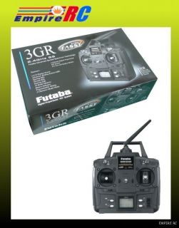 Futaba 3GR FS 2.4GHz FASST 3 Channel Radio Controller Tx (w/R603FF 