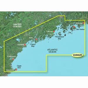     South Maine   SD Card BLUECHART G2 VISION GPS Mapping Card Chip