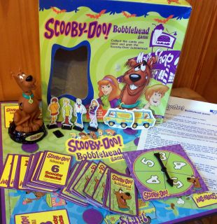 Scooby Doo Bobblehead Board Game Complete 2002 Pressman