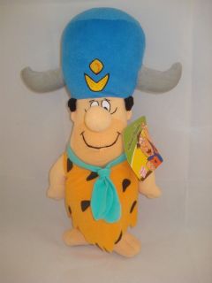 Fred Flintstone Plush Water Buffalo Hat 8p37 Hanna Barbera Stuffed 