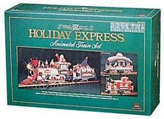 New Bright 384 Holiday Express Electric Animated Train Set G NBRU0380