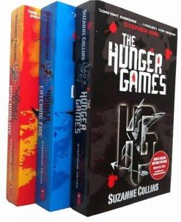 The Hunger Games 3 Book Trilogy/Collection.Suzanne Collins Author 1st 