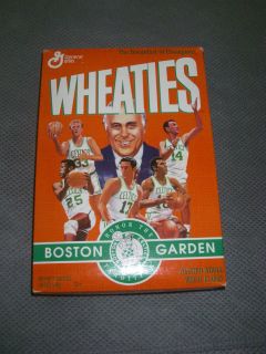 Boston Celtics Garden Wheaties Collectors Box 1995 Unopened