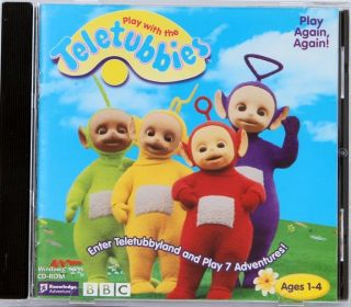 Play With The Teletubbies (Childrens Game) Ages 1 4 [PC CD ROM]