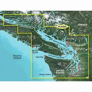   Puget Sound to Port Hardy SD Card BLUECHART G2 VISION GPS Chip