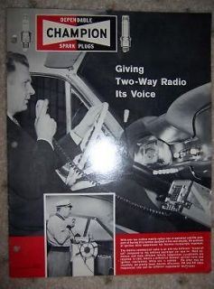 champion spark plug radio in Radio, Phonograph, TV, Phone