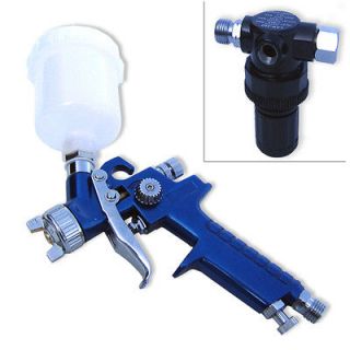   Air Paint Spray Gun w/ Gauge, Regulator, Cup 1.0 mm Nozzle   Touch Up