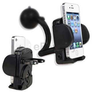   IN CAR USE MOUNT HOLDER STAND CRADLE For New Apple iPhone 5 5G 4 4S 3G