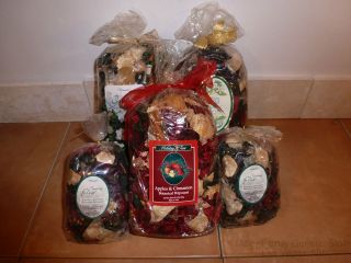 Lot of FloraSense Botanical Potpourri Holiday Smells and Crafts