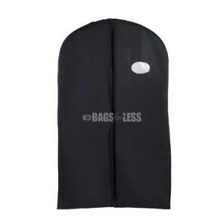 NEW Black 40 VINYL SUIT/DRESS GARMENT BAGS COVERS