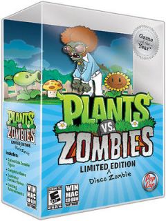 PLANTS VS ZOMBIES LIMITED EDITION #3 WITH DISCO ZOMBIE PC MAC