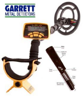 GARRETT ACE 250 Coin Hunting relics gold Metal Detector With 