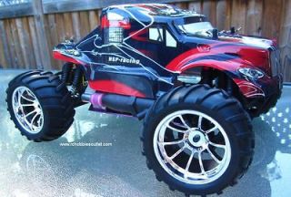 NEW HSP 1/10 CAR 4WD 2.4G RTR RC NITRO GAS MONSTER TRUCK