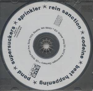 POND SUPERSUCKERS SPRINKLER REIN SANCTION CODEINE BEAT sampler CD 6 