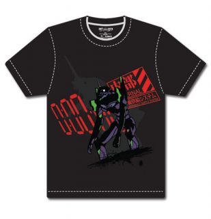 Neon Genesis Evangelion NGE Berserk Unit 01 Men Black T Shirt USA 