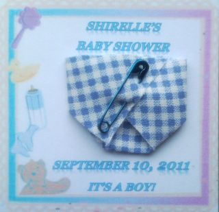   Dirty Diaper Game Card Magnets Baby Shower Favors Boy Girl
