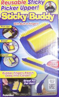   reusable sticky picker upper w/ Free Travel size ~ As Seen on TV
