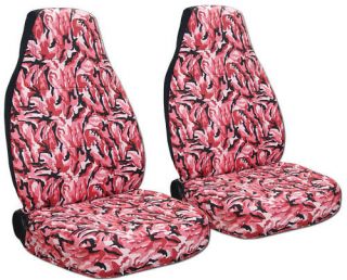 COOL GEO TRACKER CAR SEAT COVERS CAMO PINK AWESOME