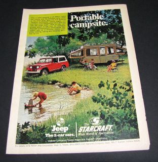   Commando Starcraft Campers 1969 Vintage Original Mancave Garage Decor