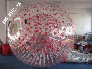   Rope Inflatable Zorb ball Zorbing Human Hamster ball Hydro Zorb 1.0MM