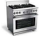 WOLF 48 DUAL FUEL STAINLESS STEEL GAS RANGE DF486G