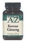 Korean Ginseng Root 500mg per seving 90 capsules Hebal Supplement