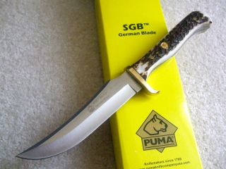 PUMA SGB Staghorn Skinner Hunting Knife New 6116393 German Blade