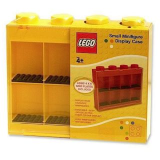 LEGO MINIFIGURE DISPLAY CASE NEW + OFFICIAL BEDROOM FURNITURE