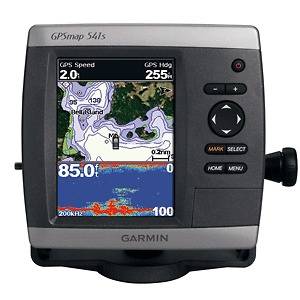 GARMIN GPSMAP 541S GPS CHART FISHFINDER W/ TM XDUCER 010 00762 01